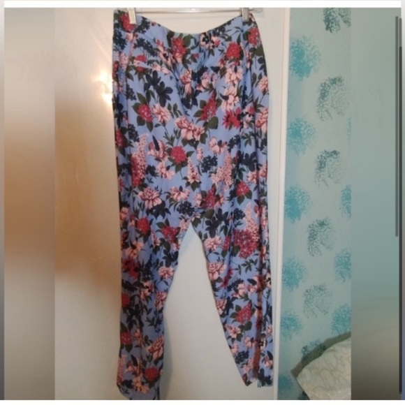 Pearl by Lela Rose Floral Print Women's Pants size 6 - Picture 2 of 2